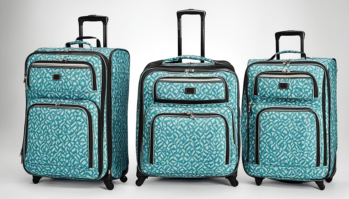 Liz Claiborne 3 Piece Luggage Set for Stylish Travel