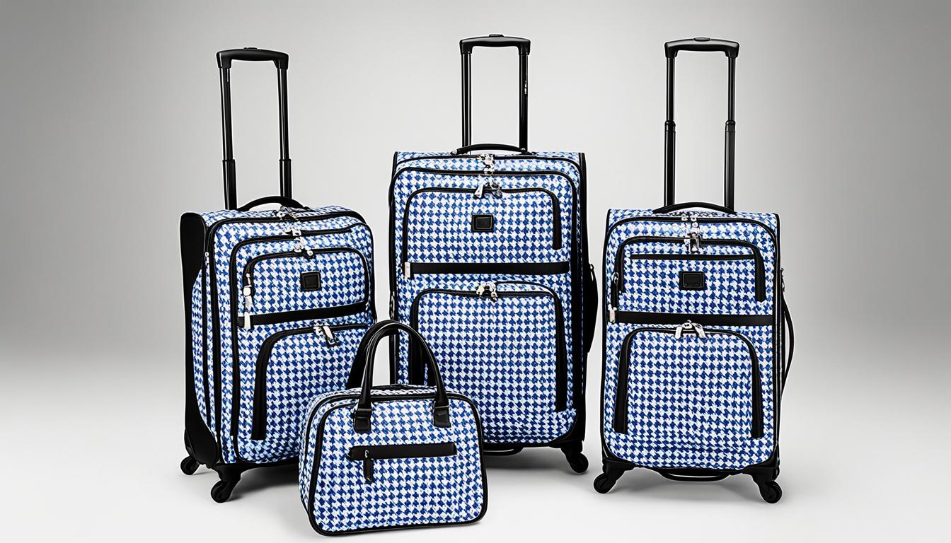 Liz Claiborne 3 Piece Luggage Set for Stylish Travel